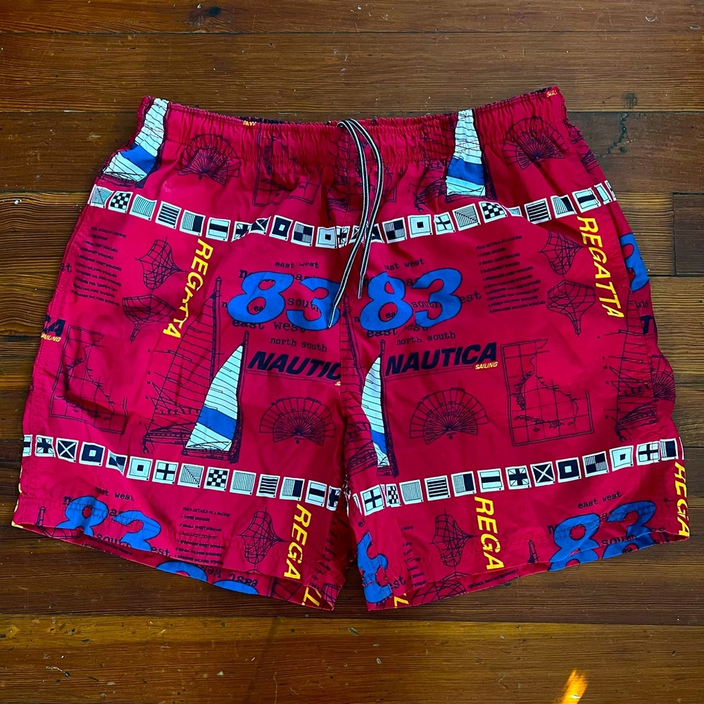 Vintage Nautica Bathing Suit - Men’s Large